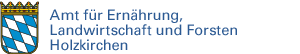 Schriftzug Amt für Ernährung, Landwirtschaft und Forsten Holzkirchen mit Link zur Startseite